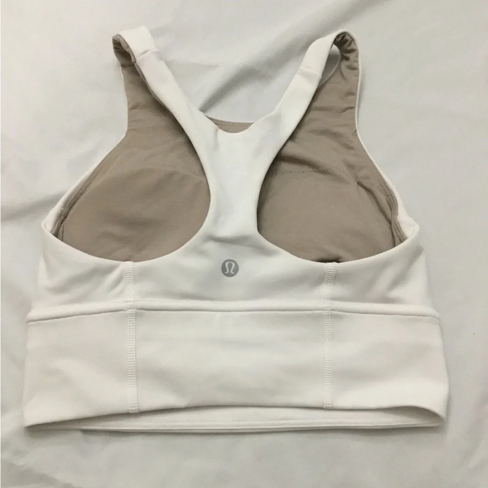 lululemon athletica White Sports Bra
